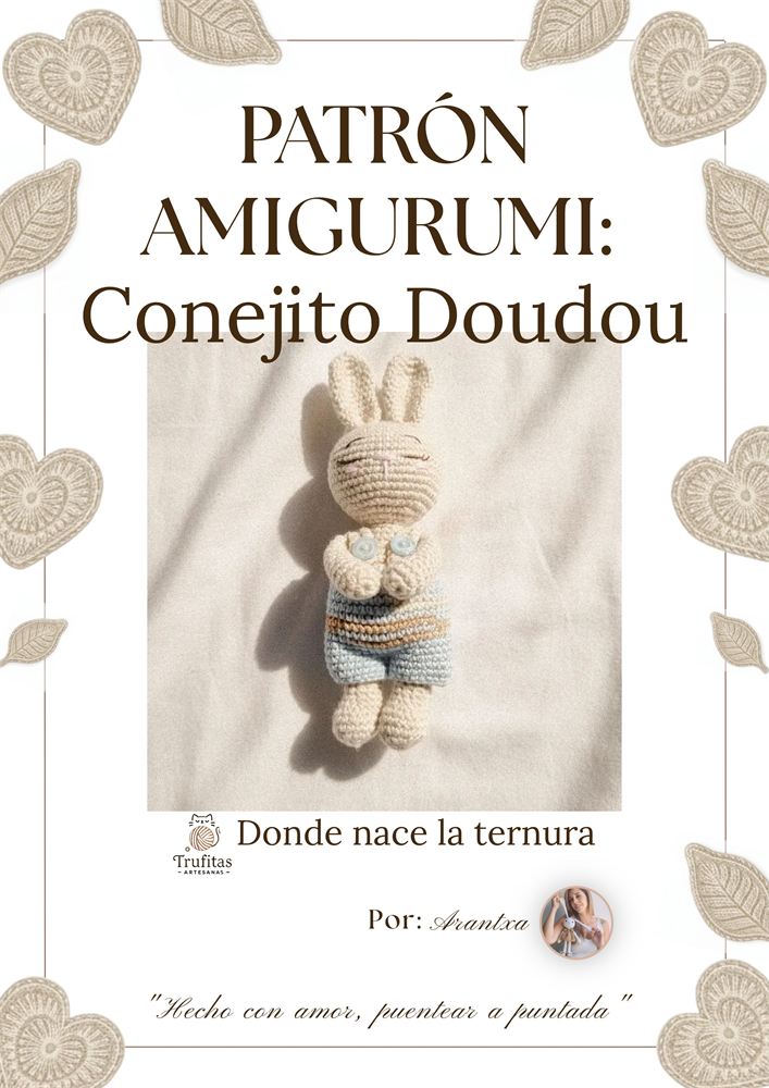 Patrón Amigurumi: Conejito Doudou