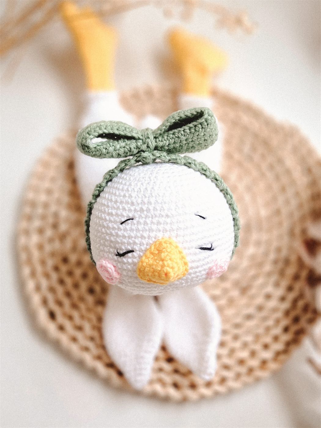 Gansita de Apego — amigurumi tejido a mano por Trufitas Artesanas