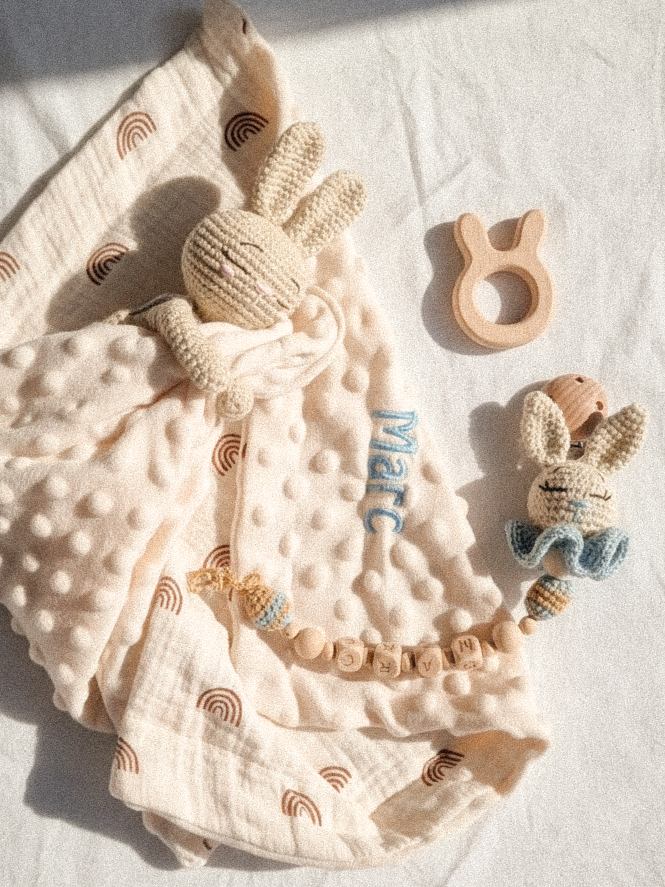 Pack Doudou Conejito Personalizado — foto 2 de detalle