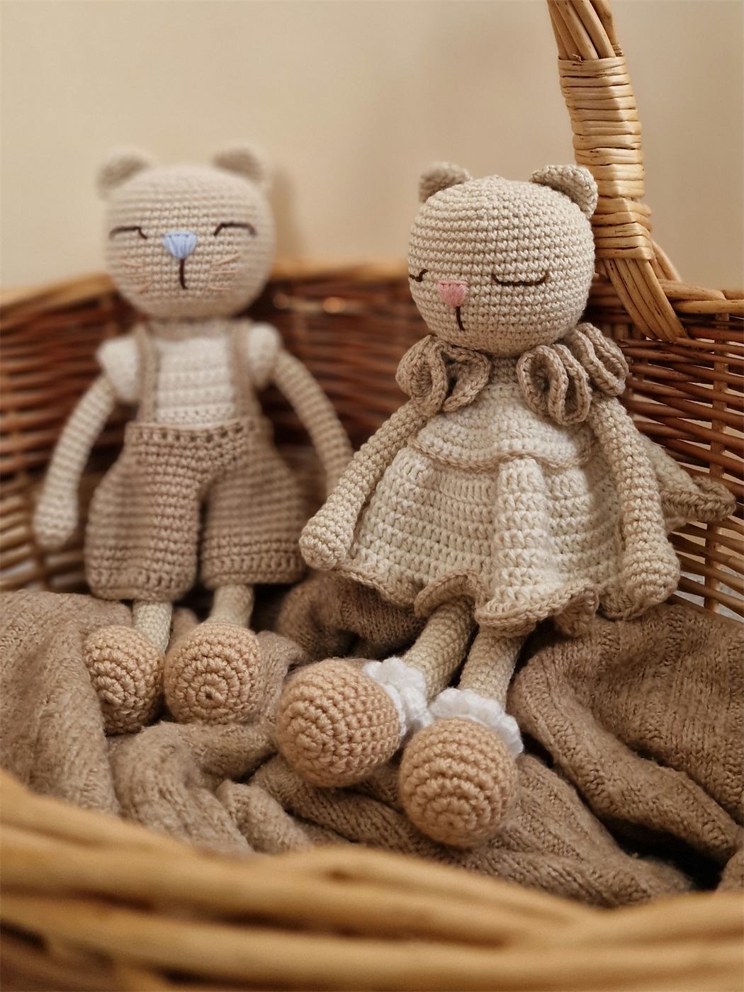 Juanito & Mariona — amigurumi tejido a mano por Trufitas Artesanas